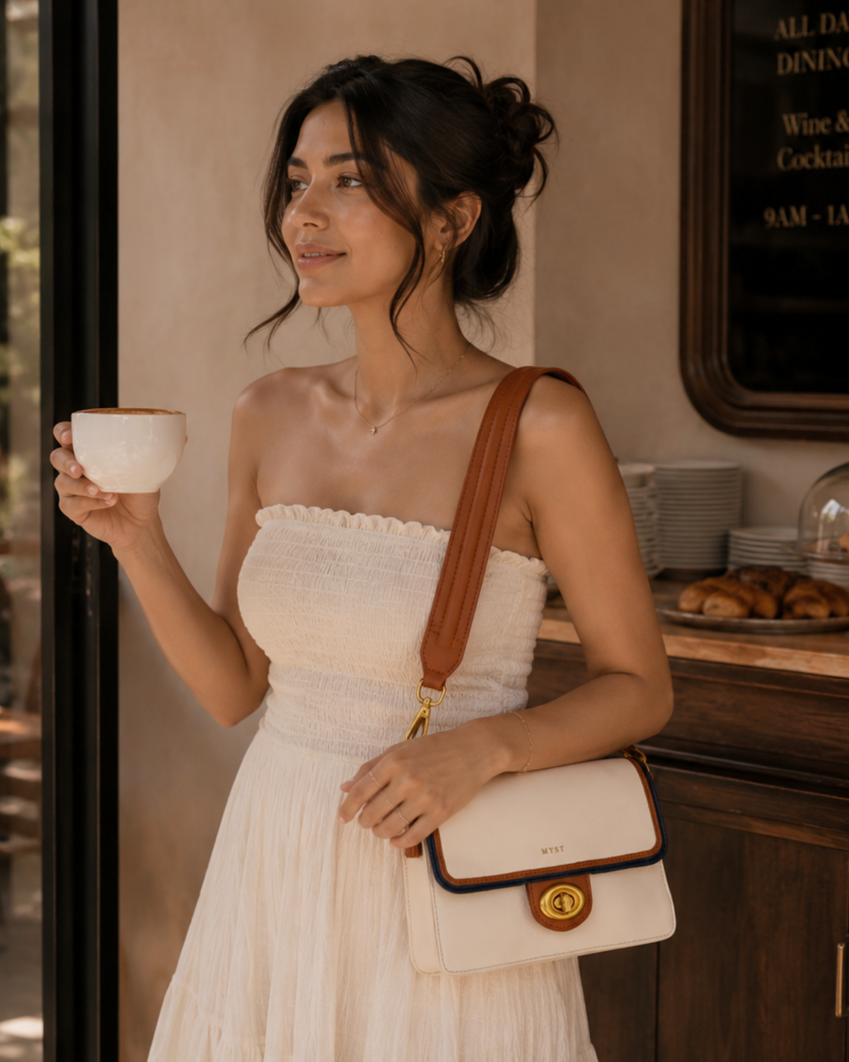 The Vanilla Trace Crossbody Bag