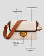 The Vanilla Trace Crossbody Bag